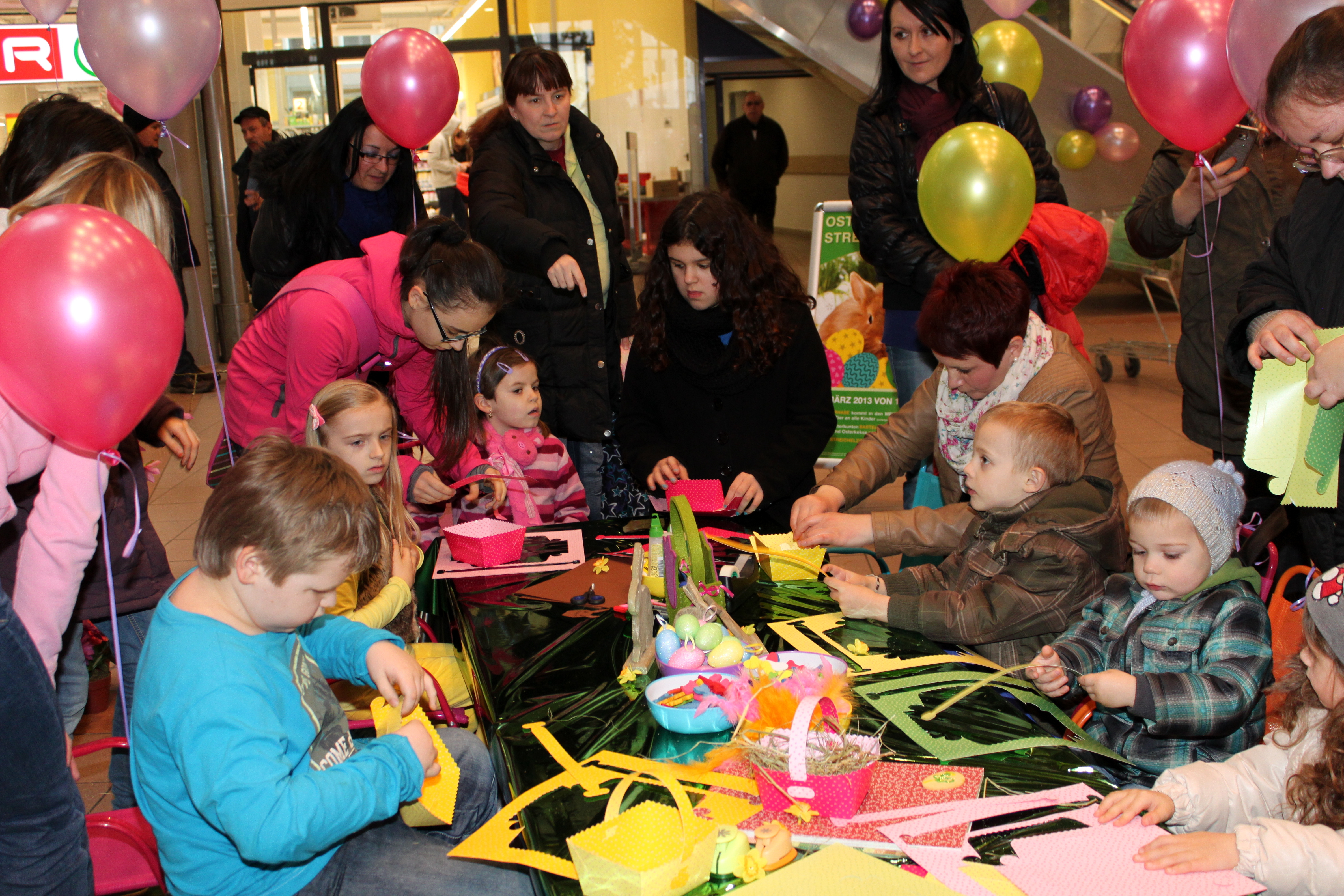 Kinderparty - Event Einkaufszentrum